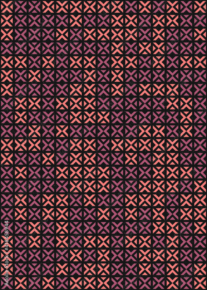 Abstract Geometric Pattern generative computational art illustration Abstract Geometric Pattern generative computational art illustration
