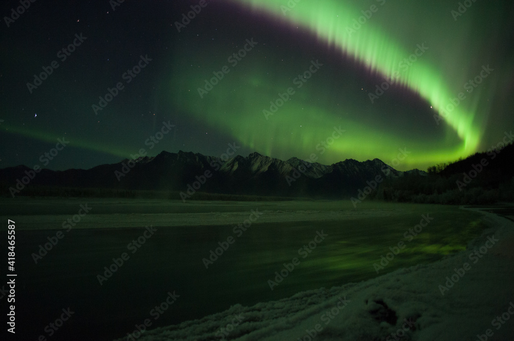Aurora near Palmer, Alaska