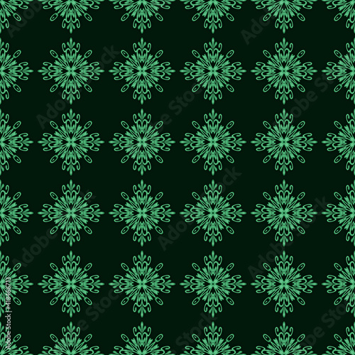 geometric Christmas pattern