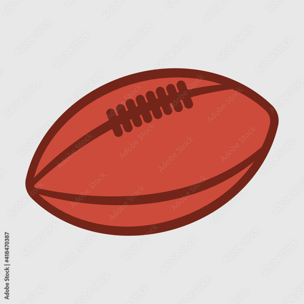 Rugby Ball Clipart | Rugby Ball | Ball | Football | Sports Ball | American football