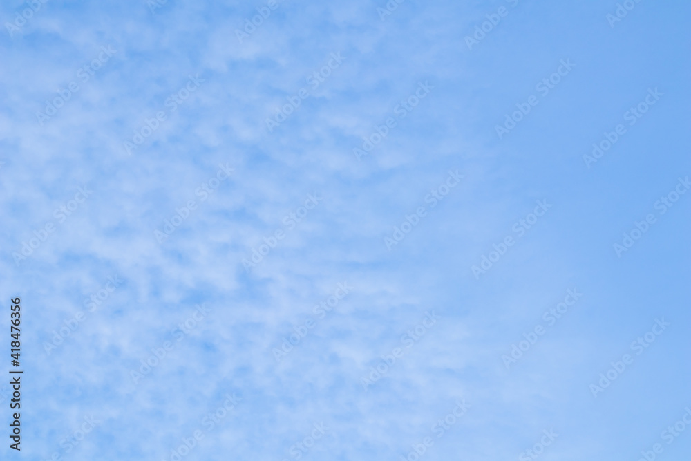 Background of blue sky with clouds