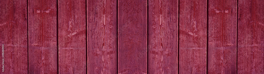 Abstract grunge old dark pink red painted wooden texture - wood background panorama long banner Abstract grunge old dark pink red painted wooden texture - wood background panorama long banner