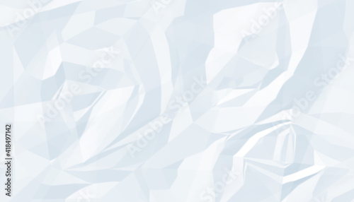 white crumpled paper texture empty background