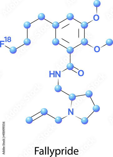 Fallypride is a high affinity dopamine D2 D3 receptor antagonist used in medical research