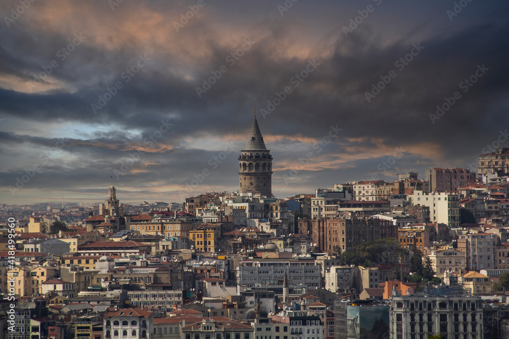 Galata Tower, Istanbul, Turkey 2015