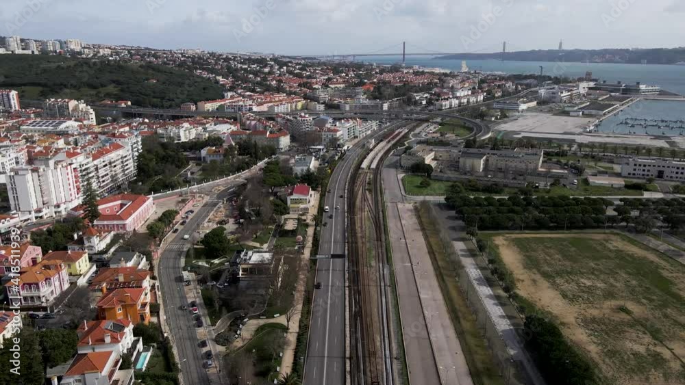 Lisbon Portugal Aerial drone travel video of teh city center of Lisbon, Portugal. It is the most popular and touristic place in Lisbon, Portugal. Lisbon Portugal Aerial drone travel video of teh city center of Lisbon, Portugal. It is the most popular and touristic place in Lisbon, Portugal.