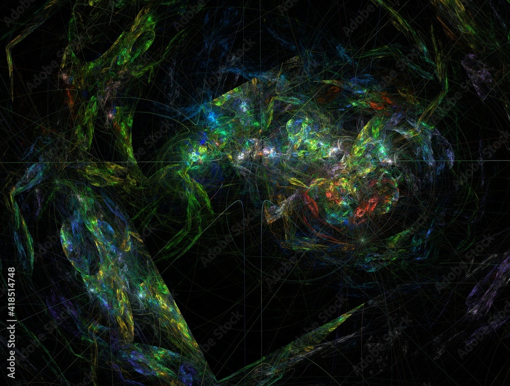 Imaginatory fractal background Image Imaginatory fractal background Image