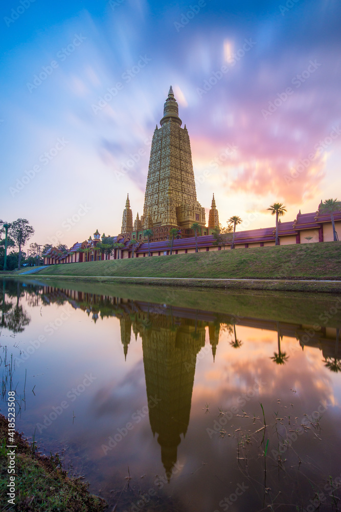 Wat Bang Thong (Wat Maha That Wachiramongkol). It is a famous temple in Krabi province,Thailand.