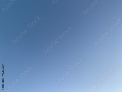 natural blue gradation sky background