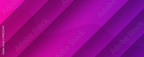 Shades of purple abstract polygonal geometric background. 3d business background concept