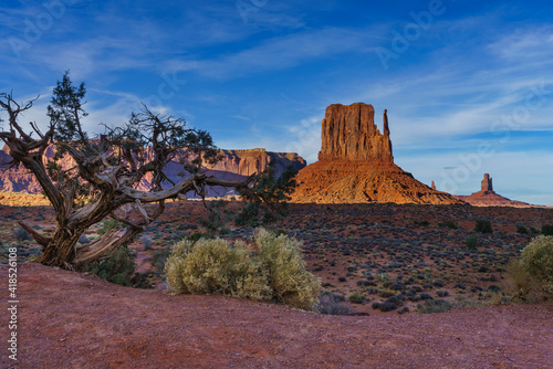 Mitten at Monument Valley