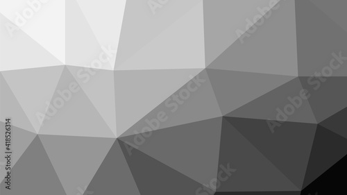 Abstract geometric rumpled triangula background low poly style. Vector illustration graphic background. © imagemir