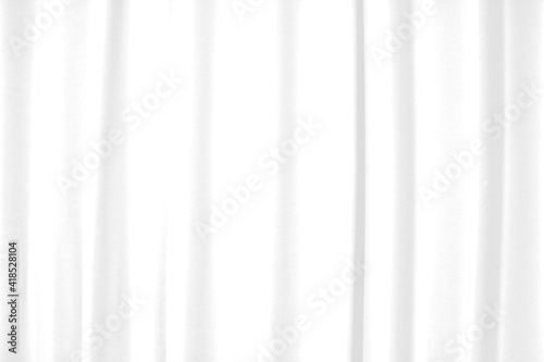 Abstract background on isolated. Abstract white waves. wave from curtain 
