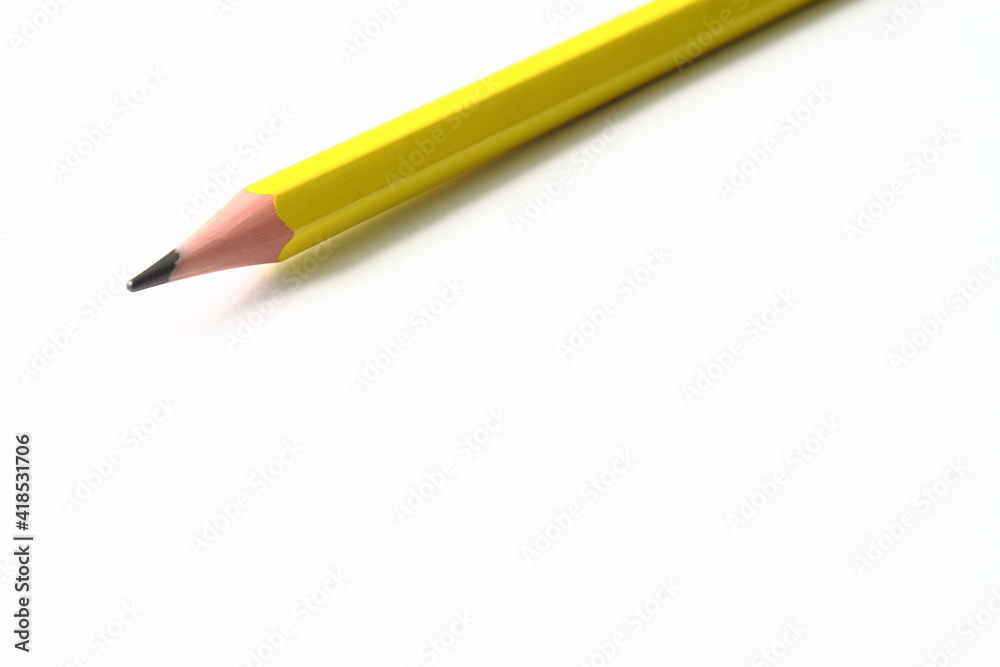 graphite pencil in front of a minimalist white background, the nightmare of the blank sheet, write or draw from scratch graphite pencil in front of a minimalist white background, the nightmare of the blank sheet, write or draw from scratch