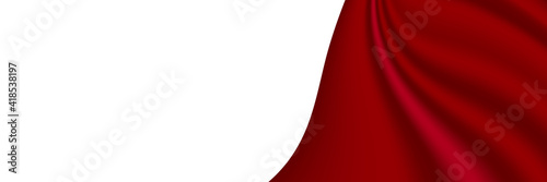 abstract background luxury red cloth or liquid wave or wavy folds of grunge silk texture satin velvet material or luxurious background or elegant wallpaper design, background 