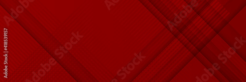 Red line abstract background. Abstract background - squares and lines composition created with lights and shadows. Technology or business digital template. Trendy simple fluid color gradient abstract 