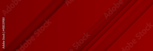 Red line abstract background. Abstract background - squares and lines composition created with lights and shadows. Technology or business digital template. Trendy simple fluid color gradient abstract 