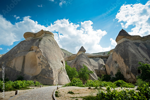 Fairy chimneys in Cappadocia
