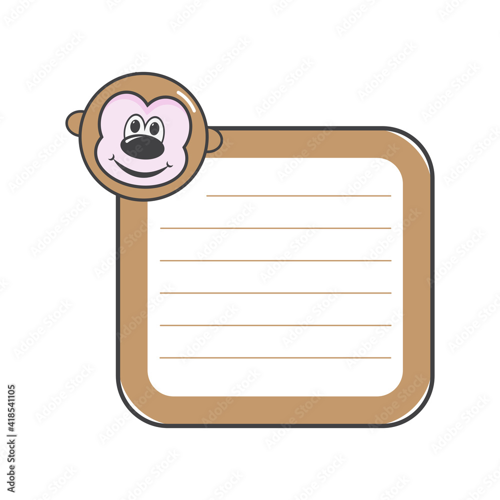 animal frame monkey animal frame monkey