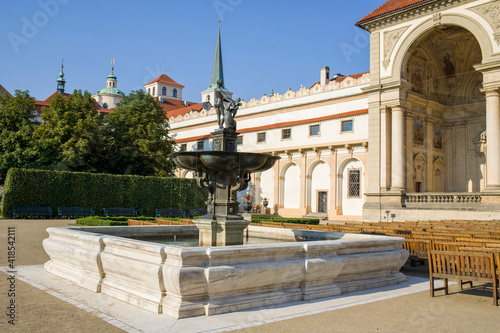 Wallenstein Park in Prag