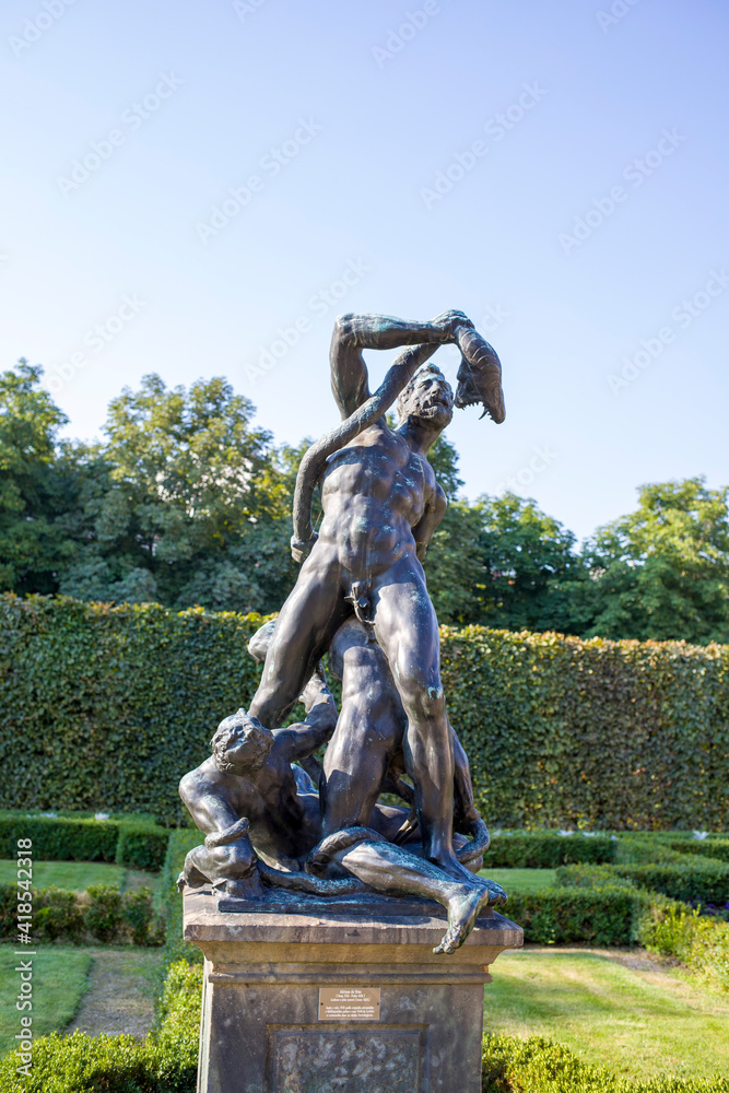 Obraz premium Wallenstein Park in Prag