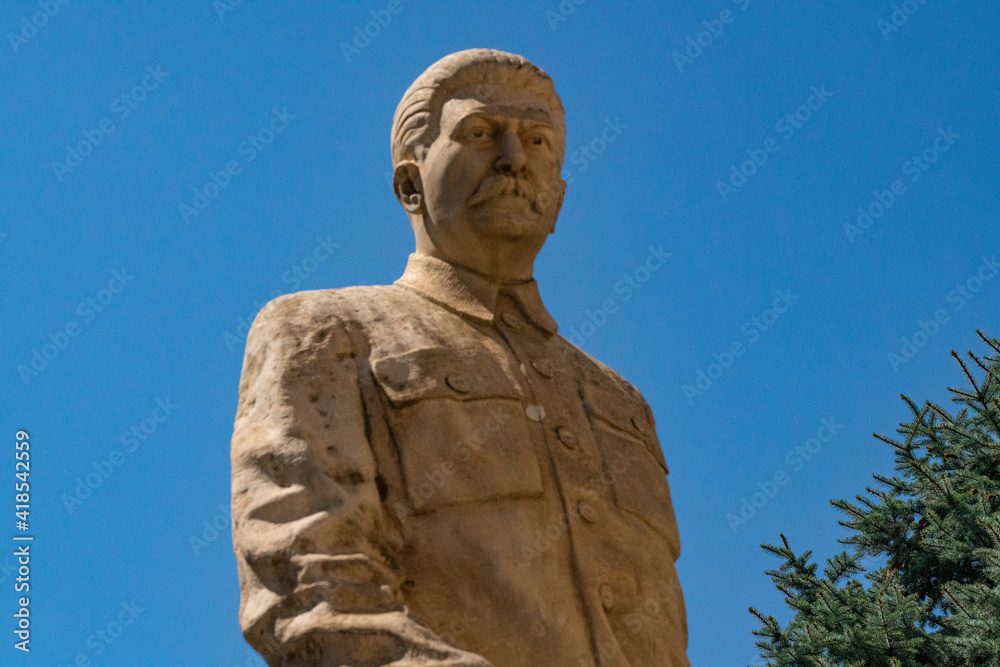 Monument to Joseph Stalin in the city of Gori, Georgia