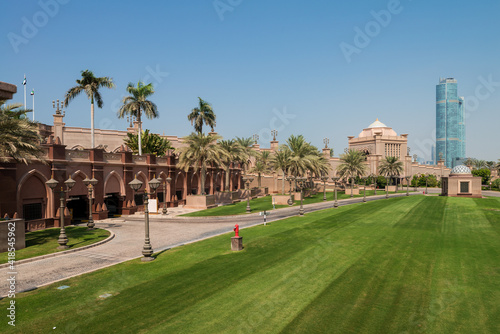 Emirates Palace Hotel in Abu Dhabi