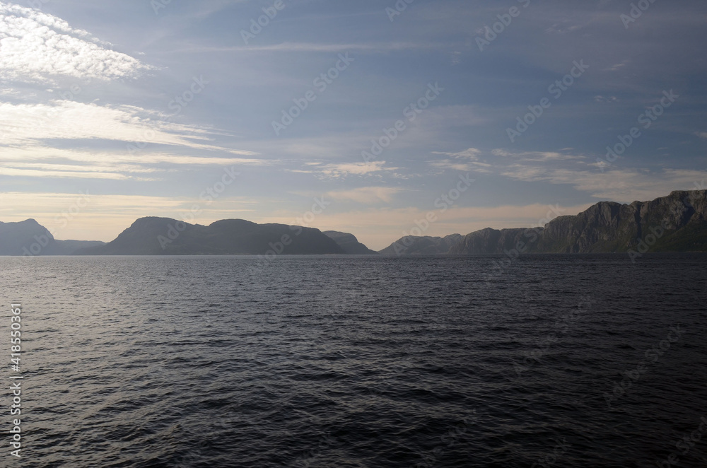 View from the board of Flam - Bergen ferry. Sognefjord, Norway, Scandinavia. Tourism and travel. View from the board of Flam - Bergen ferry. Sognefjord, Norway, Scandinavia. Tourism and travel.
