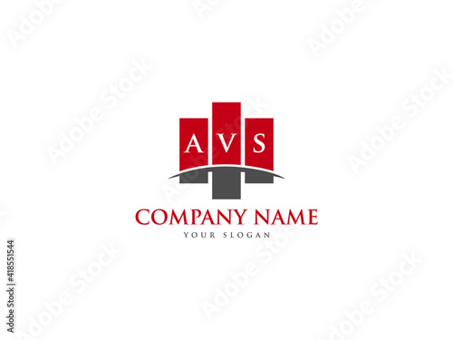 Letter AVS Logo Icon Design For Kind Of Use photo