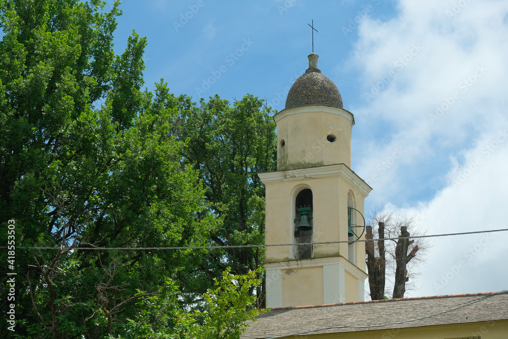 La chiesa di Santa Maria Assunta nel comune di Deiva Marina, in provincia di La Spezia.