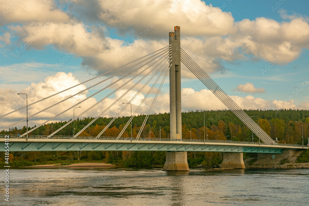Jätkänkynttilä (Lumberjack's Candle Bridge) in Rovaniemi, North Finland
