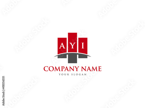 AYI Logo Letter Design For Business photo