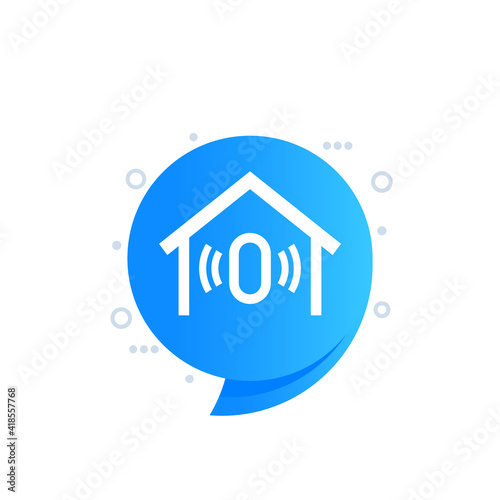 Sensor for home icon for web