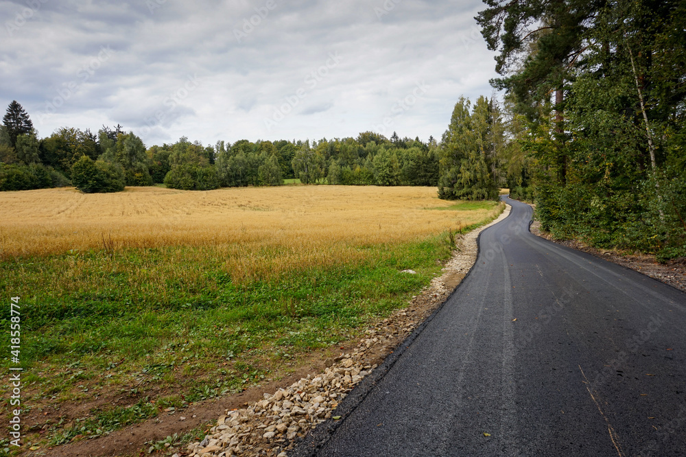 Eoad in the countryside