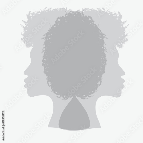 Doppelsilhouette 3