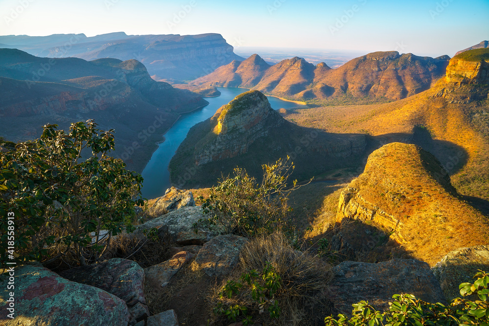 three rondavels and blyde river canyon at sunset, south africa 26