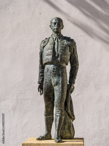 Torero Sculpture, Statue, Ronda, Spain