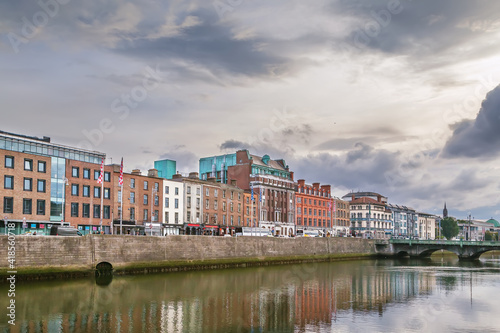 Liffey river, Dublin, Ireland © borisb17