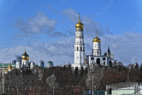 The Moscow Kremlin.