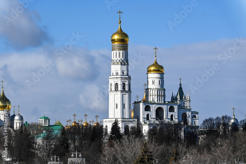 The Moscow Kremlin.