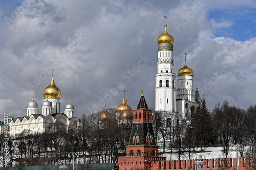 The Moscow Kremlin.