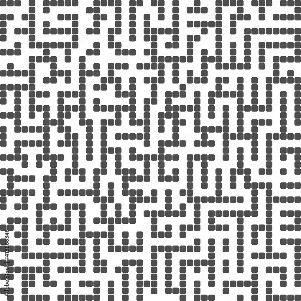 Abstract vector background design with maze mosaic texture and place for your text isolated. Good cover for book on psychology, creative problem solving, logical thinking, the study of human relations