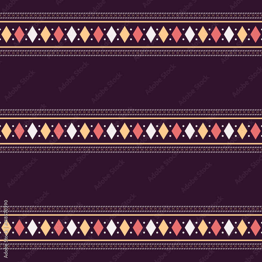 Seamless geometric background motif ulos batak. seamless traditional