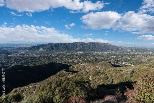 View towards La Crescenta, ...