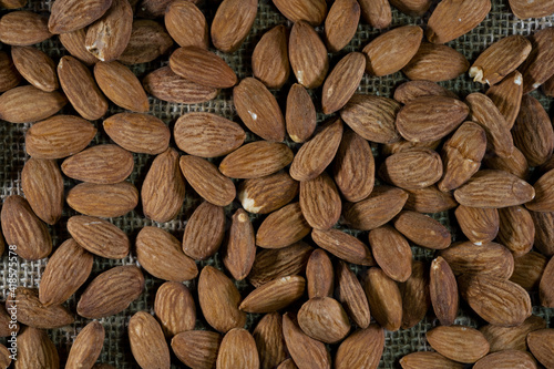 almond on the beautiful background