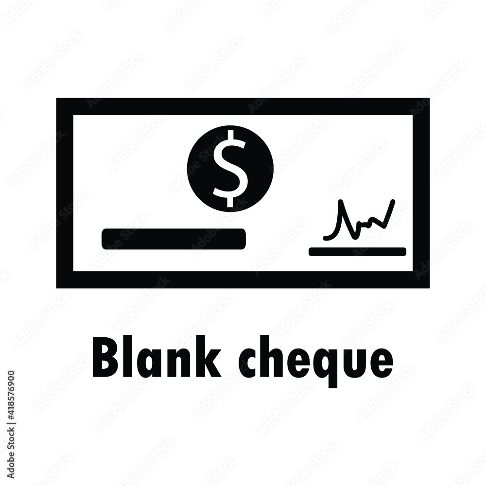 Obraz premium bank check icon design vector