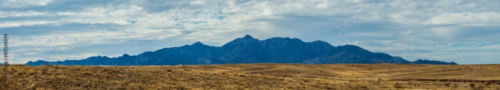 Panorama of the mountains in Arizona