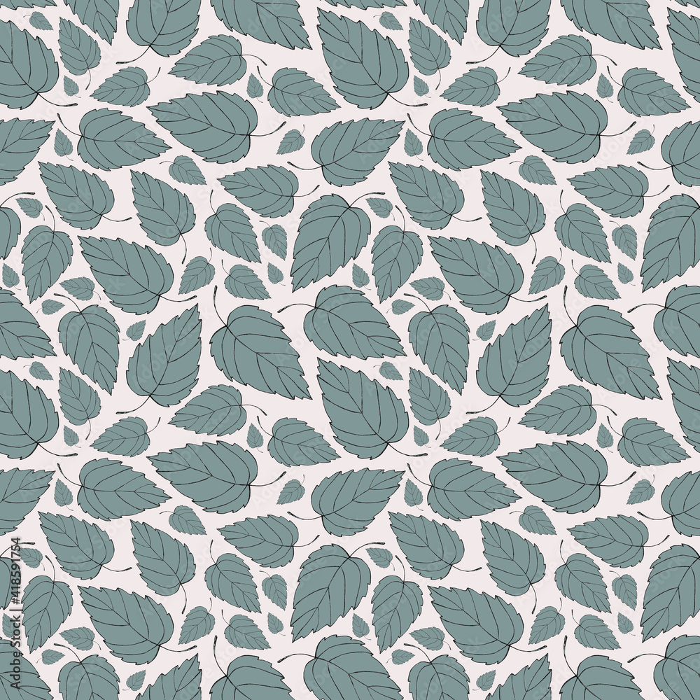 Seamless decorative light pattern with leaves
Seamless decorative light pattern with leaves