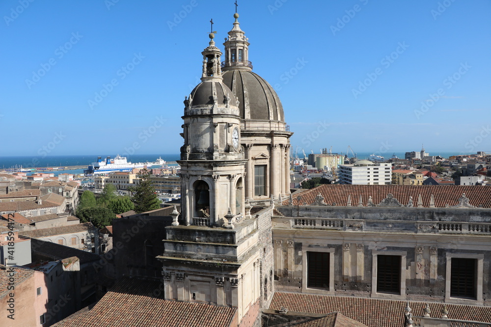 Cathedral Sant’Agata in Catania, Italy Sicily