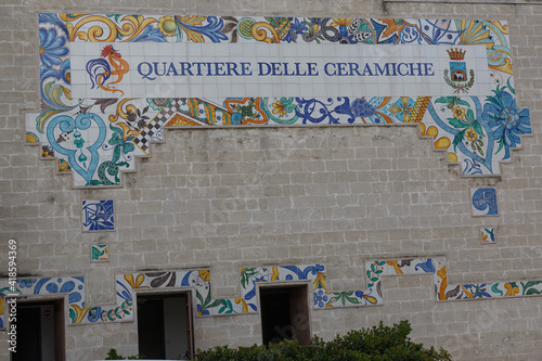 Grottaglie Stadt der Keramik Salento Apulien